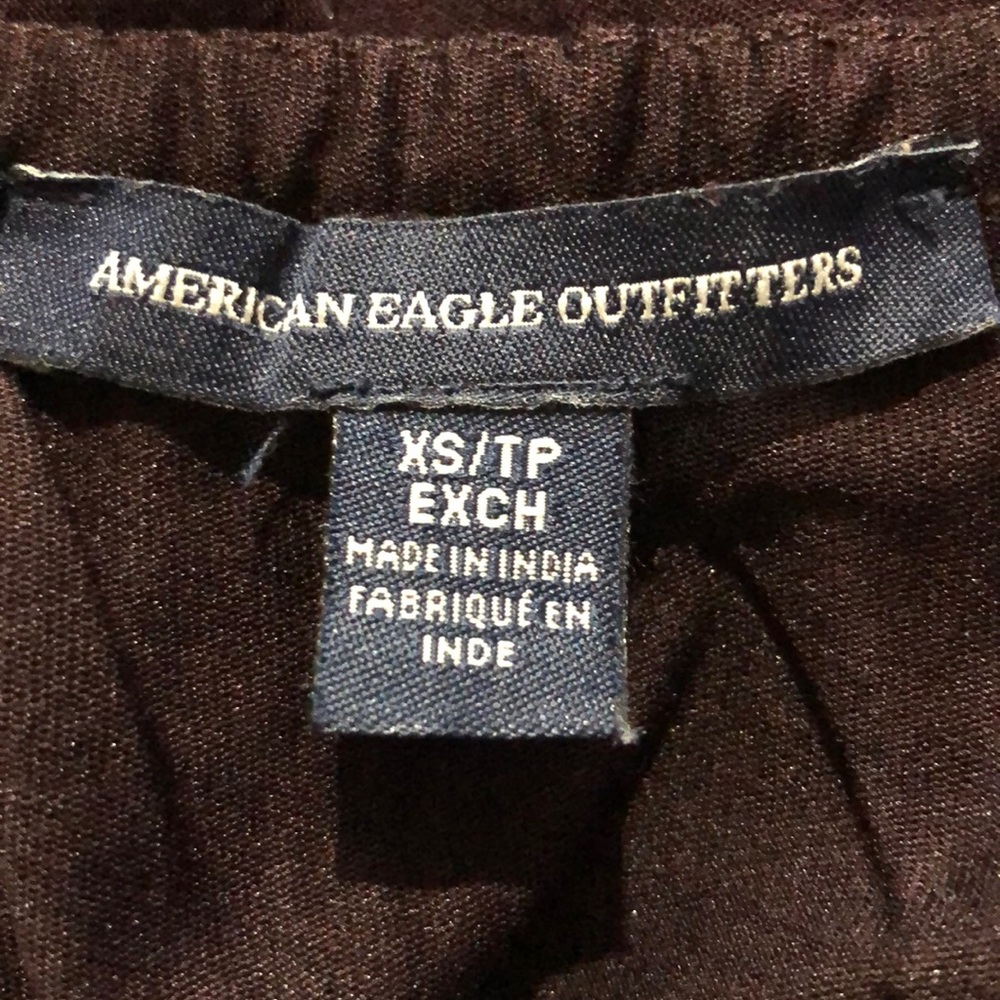 American Eagle deep purple dress size xs - Picture 5 of 6
